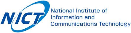 Dieses Projekt erhält zusätzlich Finanzmittel vom National Institute of Information- and Communicatio technology (NICT) in Japan.