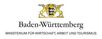 Gefördert vom Ministerium für Wirtschaft, Arbeit und Tourismus Baden-Württemberg