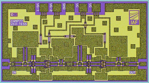 Rauscharmer Verstärker (mHEMT – 50 nm).