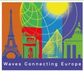 Key Visual der EuMW 2024, das Sehenswürdigkeiten aus ganz Europa zeigt. 