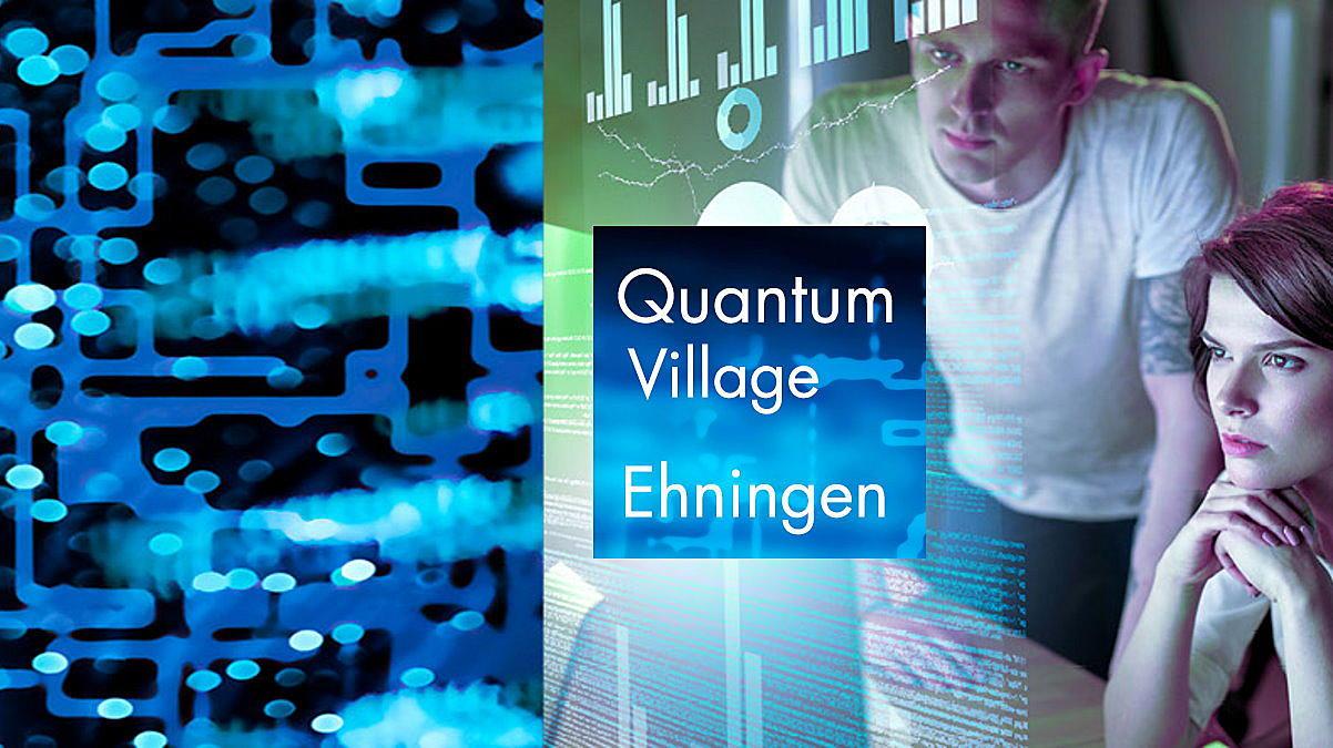 Key visual des Quantum Village Ehningen