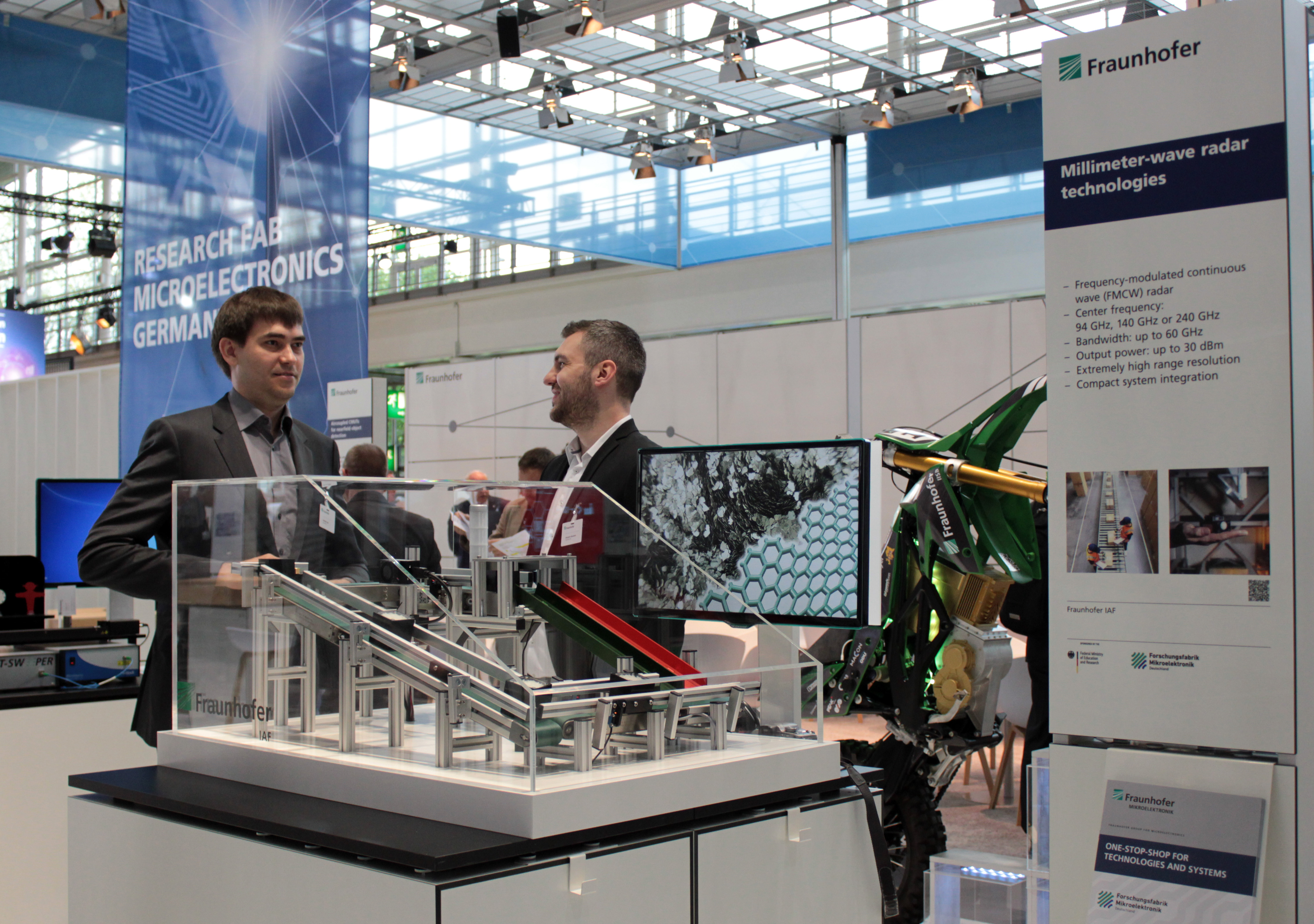FMD joint booth at Hannover Fair 2018 