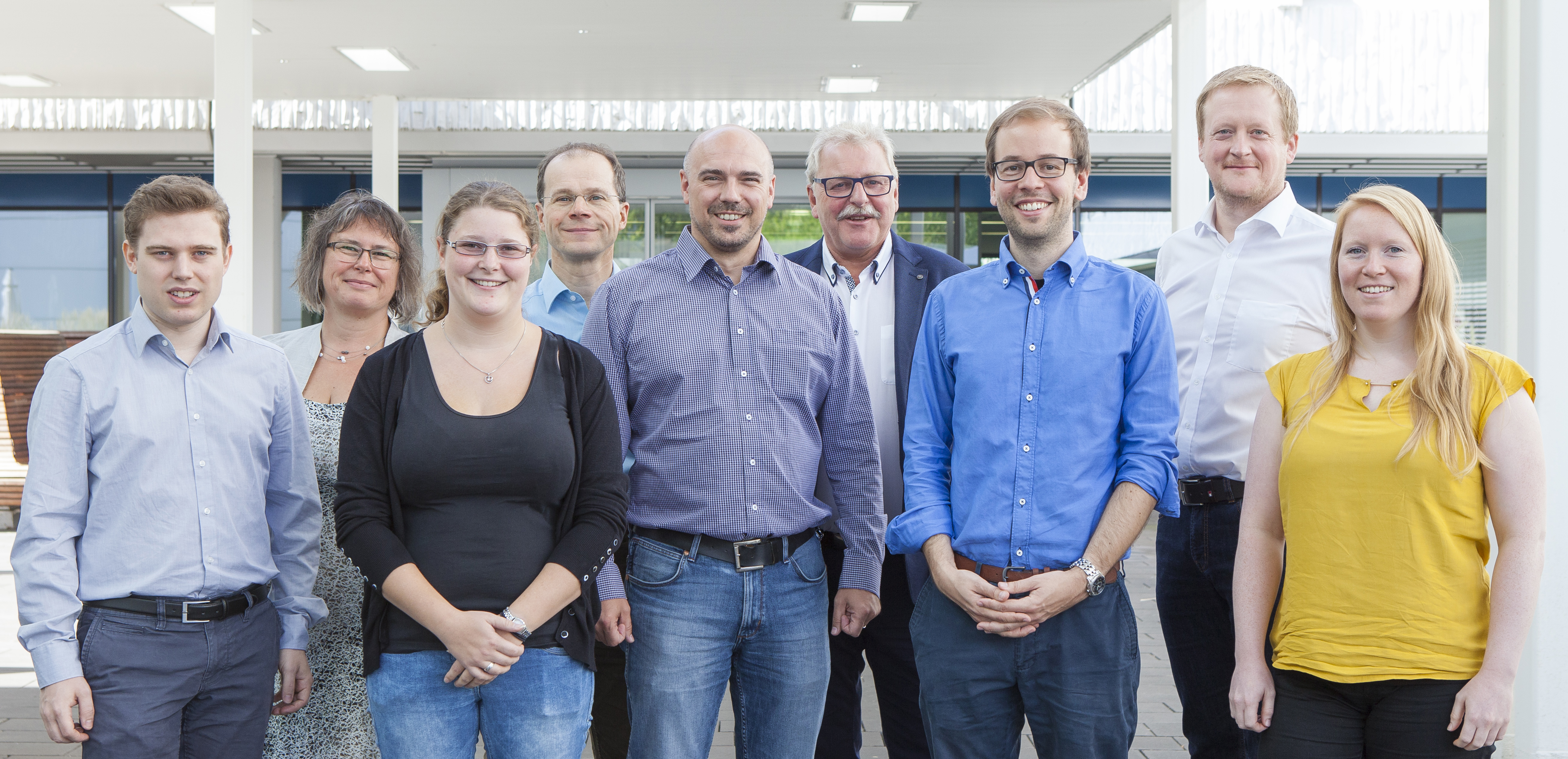 The kick-off for the »DiLaMag« project took place on August 29, 2018, at Fraunhofer IAF statt. 