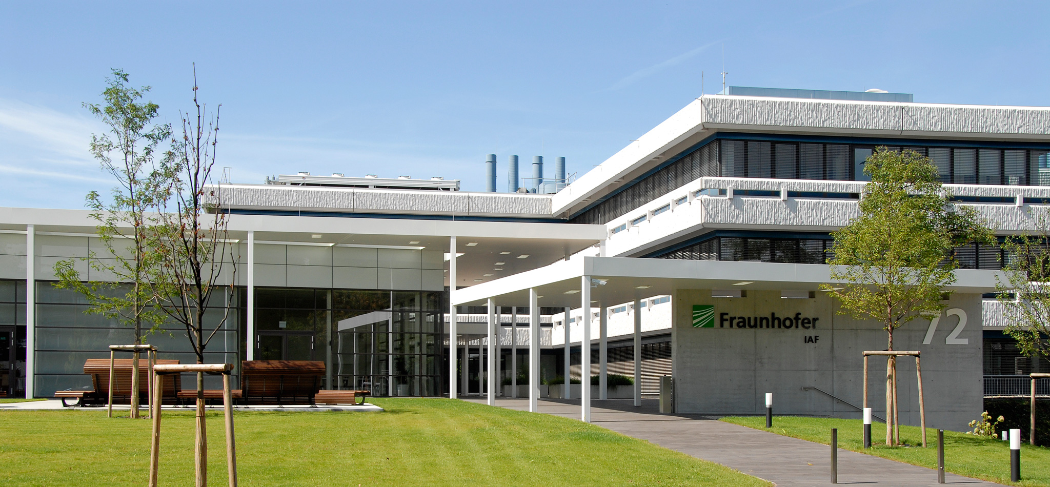 Building of the Fraunhofer Institute for Applied Solid State Physics in Freiburg Germany