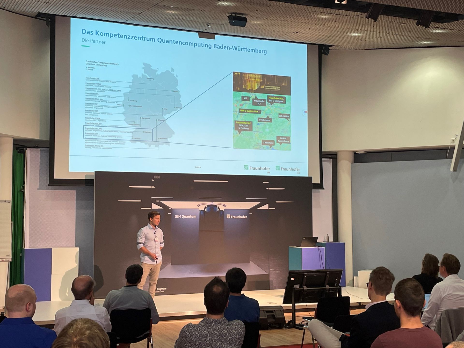 Network meeting of the training program quantum computing Picture of the network meeting of the training program quantum computing