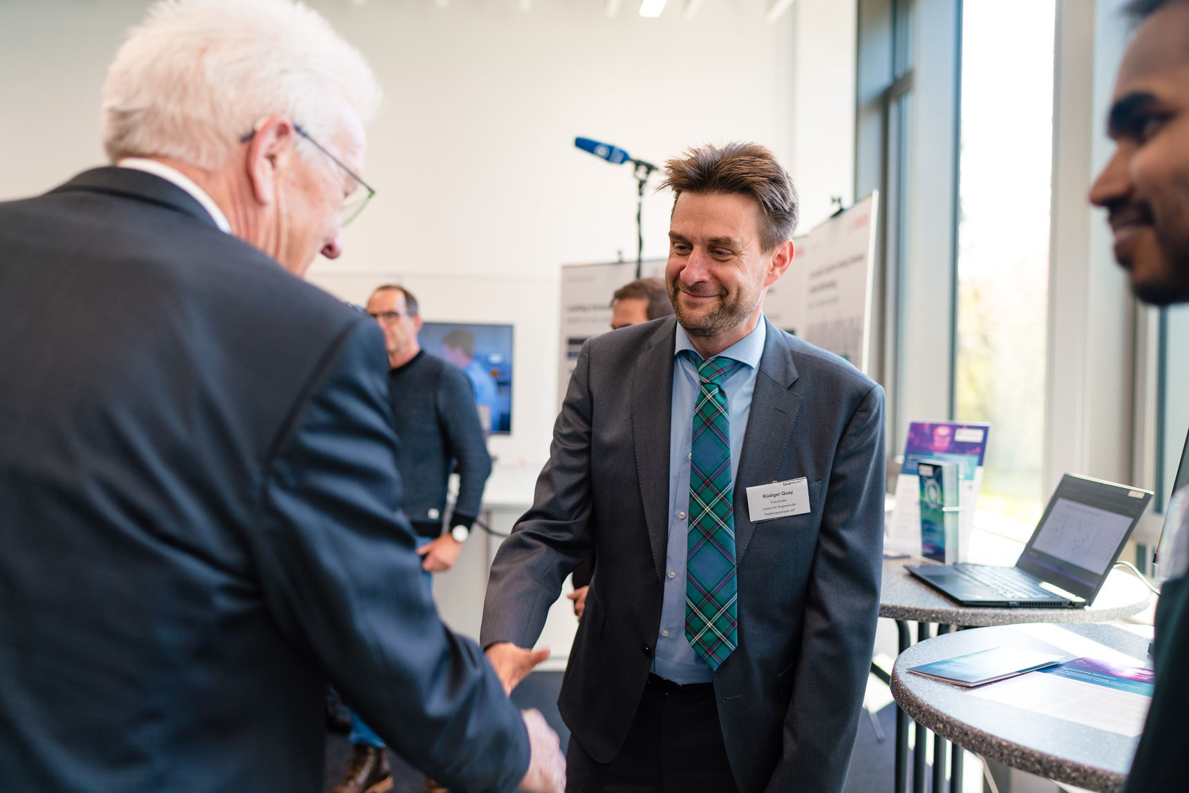Minister President Winfried Kretschmann meets Rüdiger Quay